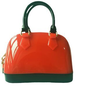 3035 Jelly Crossbody Purse Shoulder Bag, Candy Color Tote Satchel